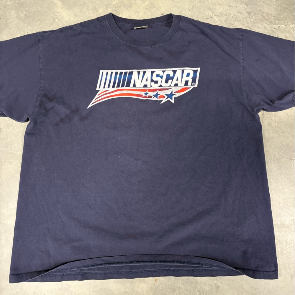 NASCAR Men's Navy Blue T-Shirt